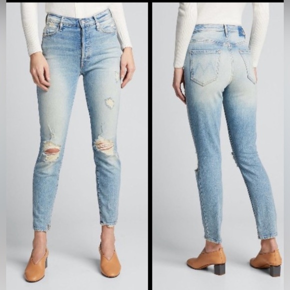 NWOT Mother Superior The Super Stunner Ankle Say Amen Again Jeans Size 26 - Picture 3 of 10